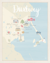 Duxbury Map Print