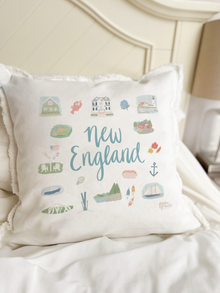  New England Square Pillow