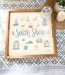  South Shore Wooden Serving Tray