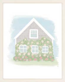  Rose Covered Cottage Print